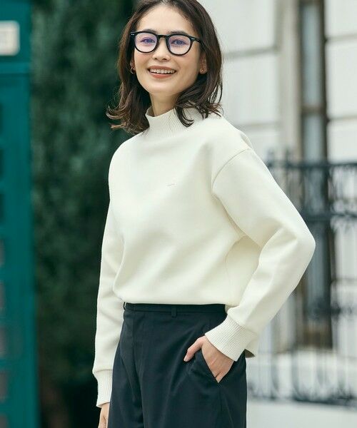 LACOSTE / ラコステ スウェット | ダンボールニット ハイネックプルオーバースウェット | 詳細8