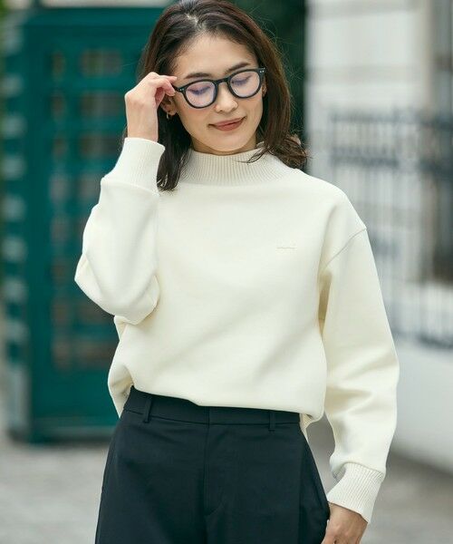 LACOSTE / ラコステ スウェット | ダンボールニット ハイネックプルオーバースウェット | 詳細10