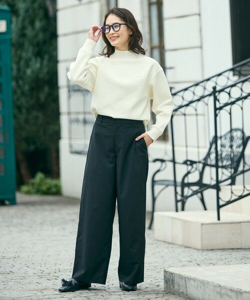 LACOSTE / ラコステ スウェット | ダンボールニット ハイネックプルオーバースウェット | 詳細11