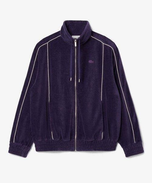 LACOSTE / ラコステ カーディガン・ボレロ | ベロアタッチパイピングトラックジャケット | 詳細5