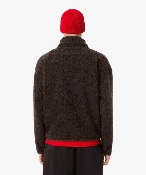 LACOSTE / ラコステ ブルゾン | ハイネックハーフジップ オーバーサイズブークレフリースブルゾン | 詳細2