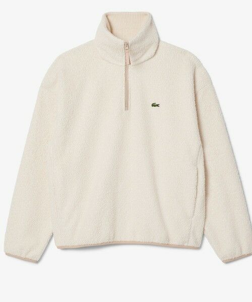 LACOSTE / ラコステ ブルゾン | ハイネックハーフジップ オーバーサイズブークレフリースブルゾン | 詳細18