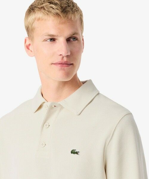LACOSTE / ラコステ ニット・セーター | コットンニットロングスリーブポロシャツ | 詳細6