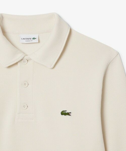 LACOSTE / ラコステ ニット・セーター | コットンニットロングスリーブポロシャツ | 詳細9