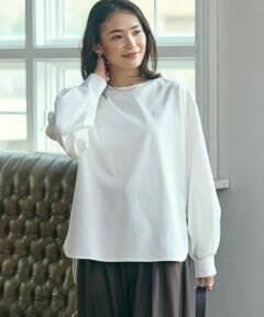 LACOSTE / ラコステ Tシャツ | 【オンライン限定】LACOSTE バルーンスリーブ サイドスリット オーバーサイズTシャツ