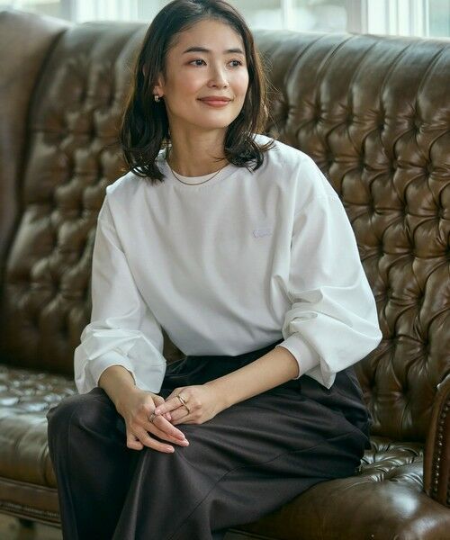 LACOSTE / ラコステ Tシャツ | 【オンライン限定】LACOSTE バルーンスリーブ サイドスリット オーバーサイズTシャツ | 詳細6