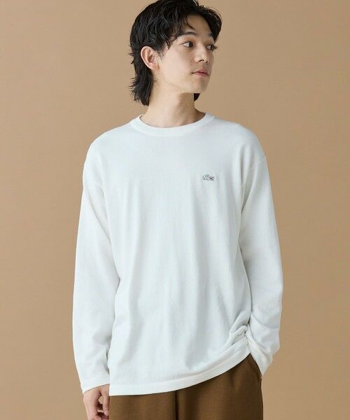 LACOSTE / ラコステ Tシャツ | サスティナブルニットTシャツ | 詳細1