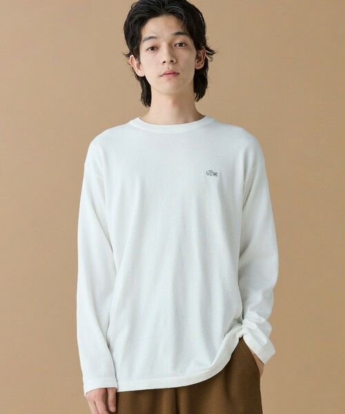 LACOSTE / ラコステ Tシャツ | サスティナブルニットTシャツ | 詳細2