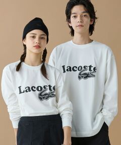 LACOSTE / ラコステ Tシャツ | 【オンライン限定】LACOSTE 鹿の子オーバーサイズプリント ロングスリーブTシャツ