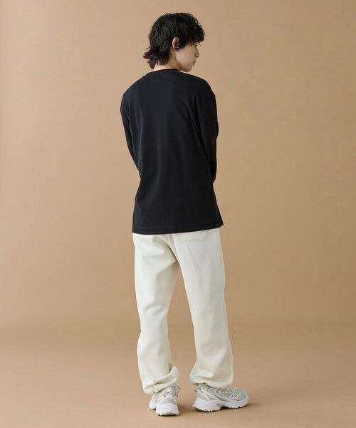 LACOSTE / ラコステ Tシャツ | 【オンライン限定】LACOSTE 鹿の子オーバーサイズプリント ロングスリーブTシャツ | 詳細7