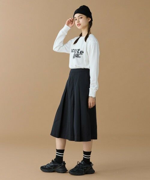 LACOSTE / ラコステ Tシャツ | 【オンライン限定】LACOSTE 鹿の子オーバーサイズプリント ロングスリーブTシャツ | 詳細15