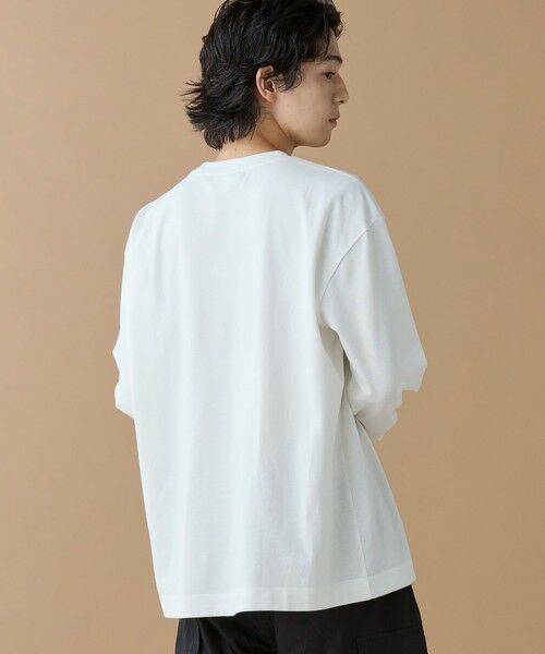 LACOSTE / ラコステ Tシャツ | 【オンライン限定】LACOSTE 鹿の子オーバーサイズプリント ロングスリーブTシャツ | 詳細18
