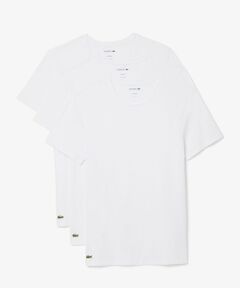 LACOSTE / ラコステ Tシャツ | 【EC only】エッセンシャル クルーネックTシャツ 3Pセット