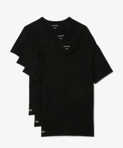 LACOSTE / ラコステ Tシャツ | 【EC only】エッセンシャル クルーネックTシャツ 3Pセット