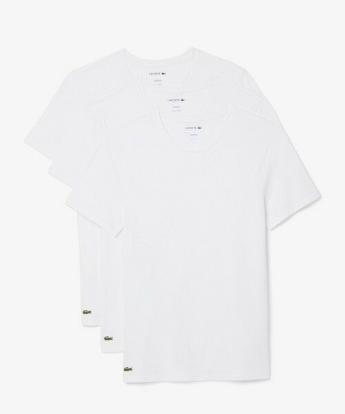 LACOSTE / ラコステ Tシャツ | 【EC only】エッセンシャル クルーネックTシャツ 3Pセット | 詳細6
