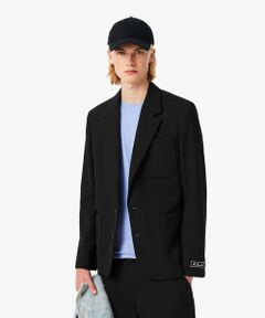 LACOSTE / ラコステ テーラードジャケット | ウールブレンドツイルブレザー