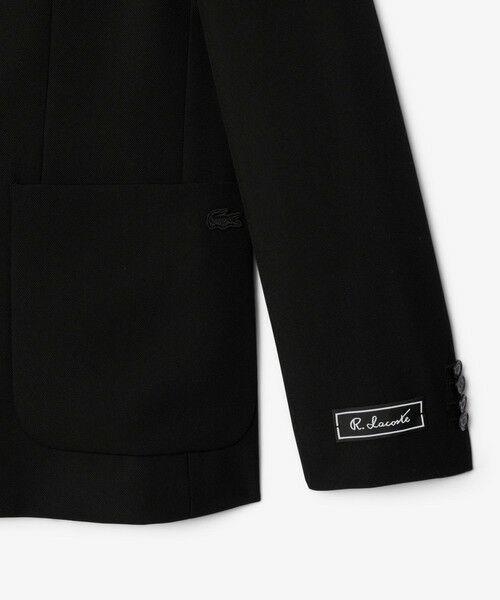 LACOSTE / ラコステ テーラードジャケット | ウールブレンドツイルブレザー | 詳細5