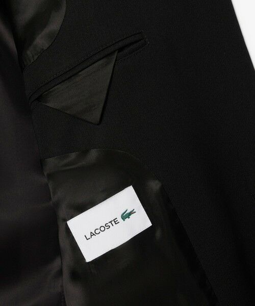 LACOSTE / ラコステ テーラードジャケット | ウールブレンドツイルブレザー | 詳細6