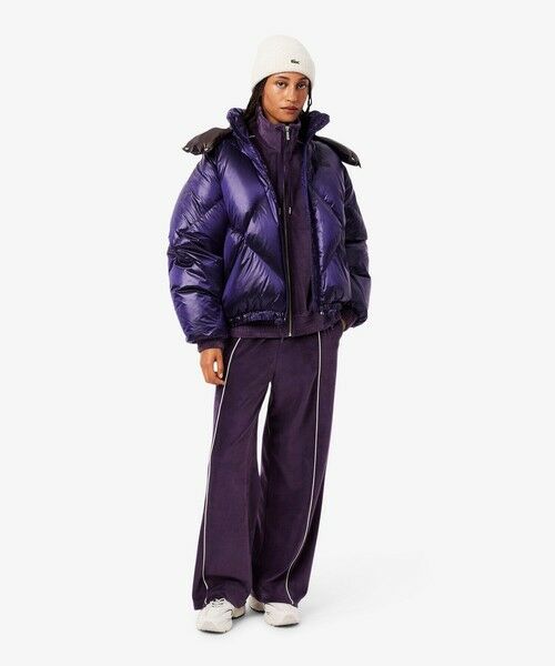 LACOSTE / ラコステ チノ・ワークパンツ | ベロアタッチパイピングトラックパンツ | 詳細3