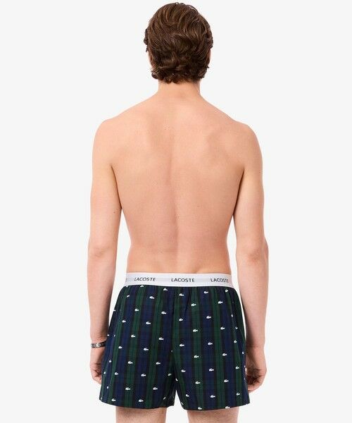LACOSTE / ラコステ ボクサーパンツ・ブリーフ | コットンポプリン3パック トランクスパンツ | 詳細2