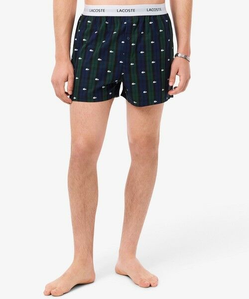 LACOSTE / ラコステ ボクサーパンツ・ブリーフ | コットンポプリン3パック トランクスパンツ | 詳細4