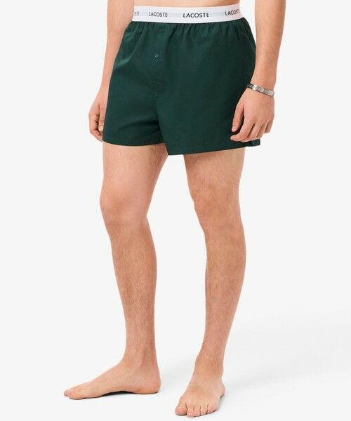 LACOSTE / ラコステ ボクサーパンツ・ブリーフ | コットンポプリン3パック トランクスパンツ | 詳細7