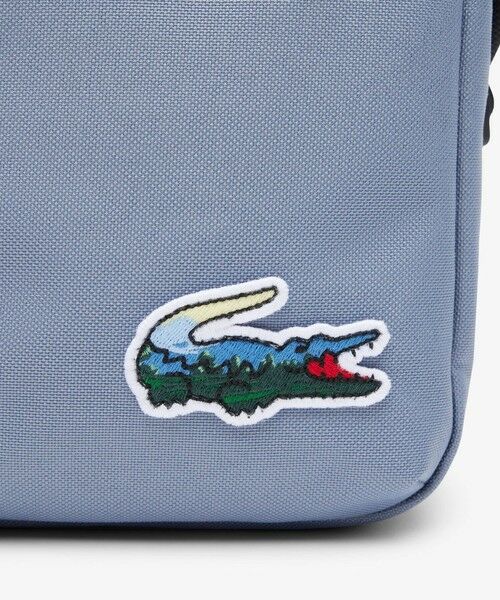 LACOSTE / ラコステ ショルダーバッグ | ホリデーランドスケープワニロゴパッチカメラバッグ | 詳細5