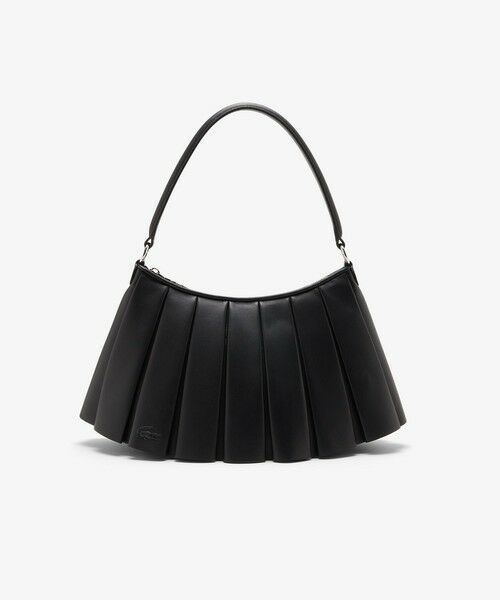 LACOSTE / ラコステ ショルダーバッグ | LENGLEN レザープリーツショルダーバッグ | 詳細1