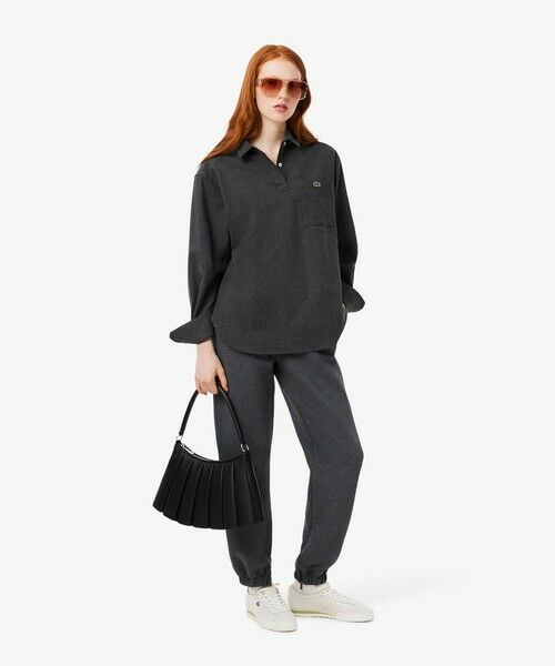 LACOSTE / ラコステ ショルダーバッグ | LENGLEN レザープリーツショルダーバッグ | 詳細6