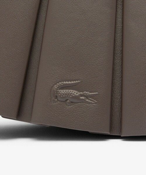 LACOSTE / ラコステ ショルダーバッグ | LENGLEN レザープリーツショルダーバッグ | 詳細11