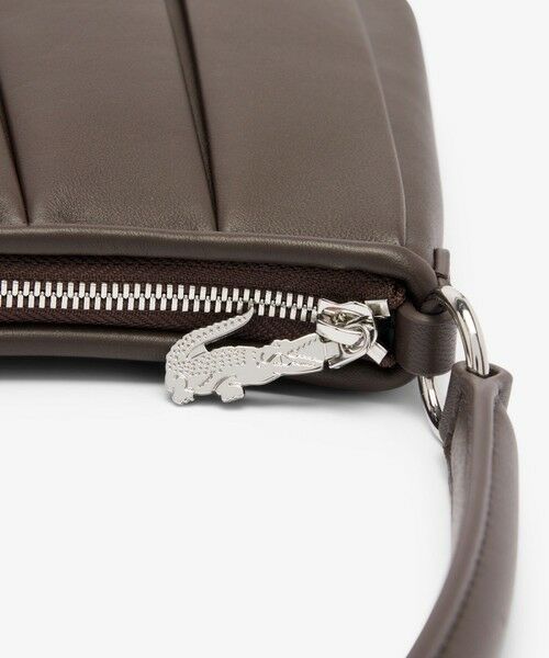 LACOSTE / ラコステ ショルダーバッグ | LENGLEN レザープリーツショルダーバッグ | 詳細12