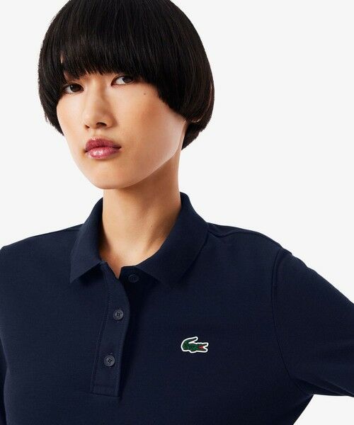 LACOSTE / ラコステ ポロシャツ | ヒートレギュレーション＆UVカット鹿の子ゴルフポロシャツ | 詳細1