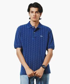 LACOSTE / ラコステ ポロシャツ | インディゴ鹿の子地ポロシャツ