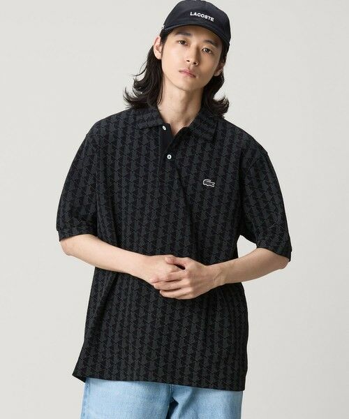 LACOSTE / ラコステ ポロシャツ | インディゴ鹿の子地ポロシャツ | 詳細1