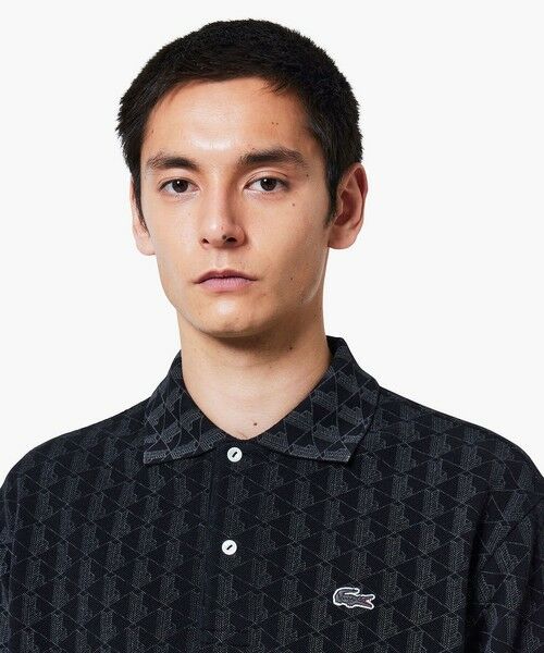 LACOSTE / ラコステ ポロシャツ | インディゴ鹿の子地ポロシャツ | 詳細2