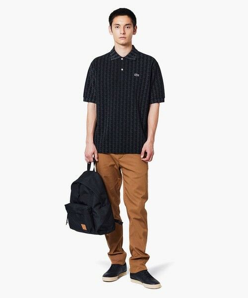 LACOSTE / ラコステ ポロシャツ | インディゴ鹿の子地ポロシャツ | 詳細5