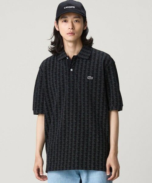 インディゴ鹿の子地ポロシャツ （ポロシャツ）｜LACOSTE / ラコステ