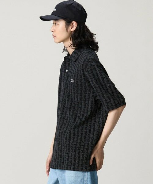 LACOSTE / ラコステ ポロシャツ | インディゴ鹿の子地ポロシャツ | 詳細4