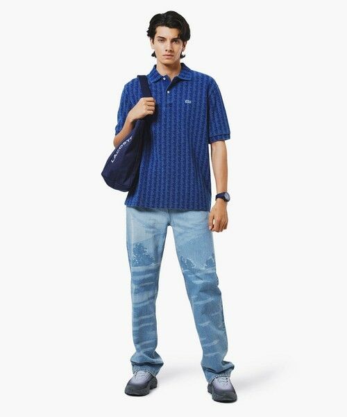 LACOSTE / ラコステ ポロシャツ | インディゴ鹿の子地ポロシャツ | 詳細10