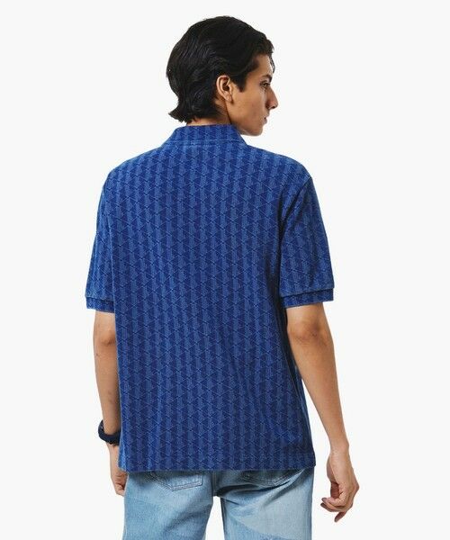 LACOSTE / ラコステ ポロシャツ | インディゴ鹿の子地ポロシャツ | 詳細12