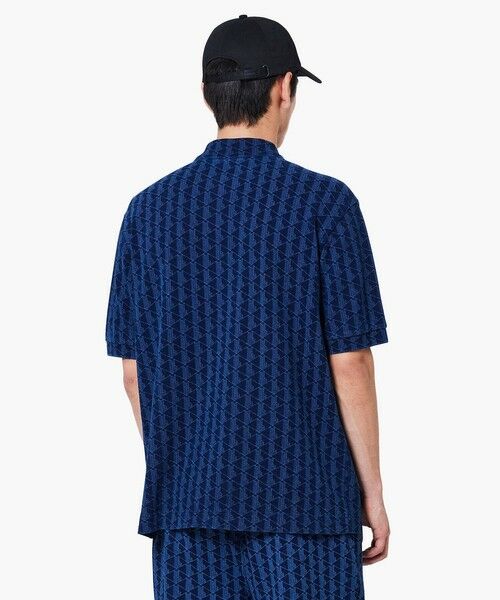 LACOSTE / ラコステ ポロシャツ | インディゴ鹿の子地ポロシャツ | 詳細11