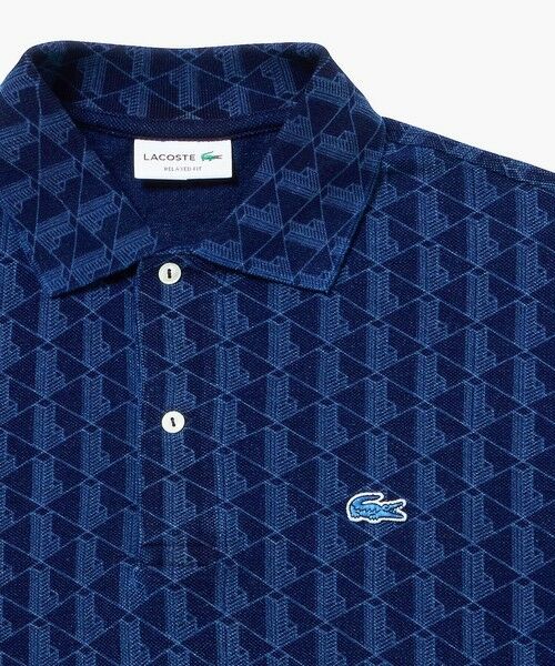 LACOSTE / ラコステ ポロシャツ | インディゴ鹿の子地ポロシャツ | 詳細17