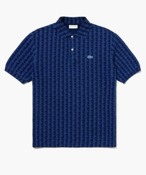 LACOSTE / ラコステ ポロシャツ | インディゴ鹿の子地ポロシャツ | 詳細13