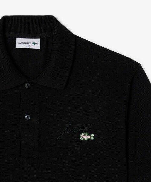 LACOSTE / ラコステ ポロシャツ | スクリプトネームステッチポロシャツ | 詳細5
