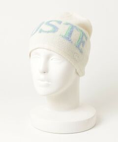 LACOSTE / ラコステ ニットキャップ | オーバーサイズブランドネームロゴジャカード ウールニットキャップ ビーニー