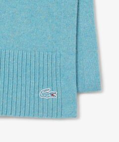 LACOSTE / ラコステ マフラー・ショール・スヌード・ストール | フレンチメイドシルクブレンドウールニットマフラー