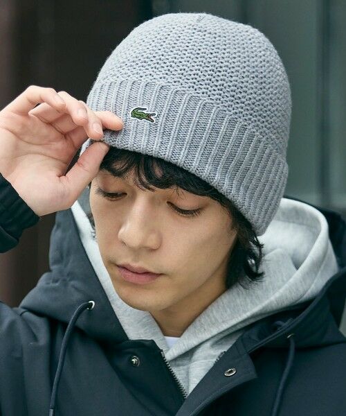 LACOSTE / ラコステ ニットキャップ | ワンポイントウールニットキャップ | 詳細9