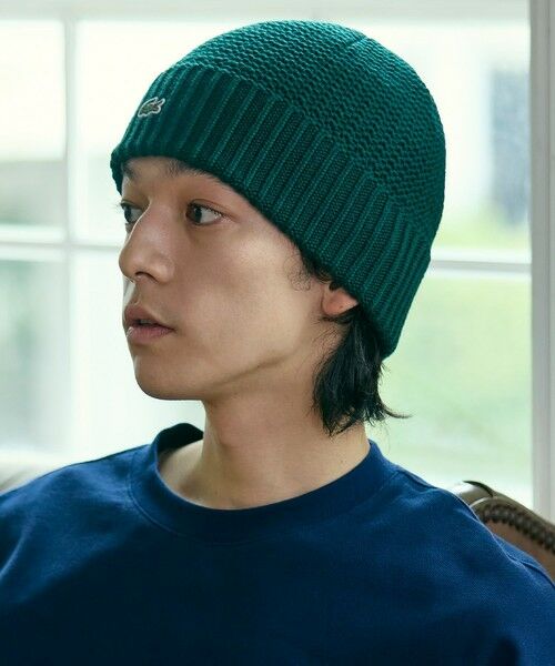 LACOSTE / ラコステ ニットキャップ | ワンポイントウールニットキャップ | 詳細16