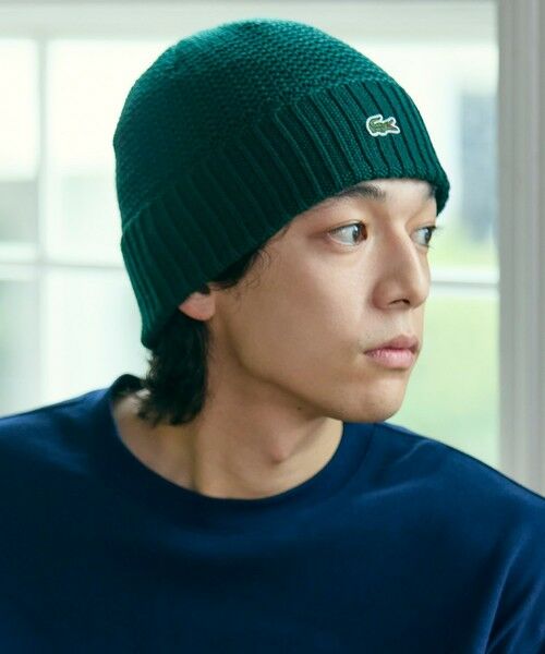 LACOSTE / ラコステ ニットキャップ | ワンポイントウールニットキャップ | 詳細17