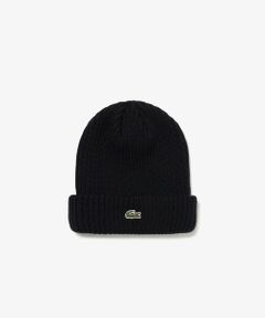 LACOSTE / ラコステ ニットキャップ | ウールリブニットキャップ